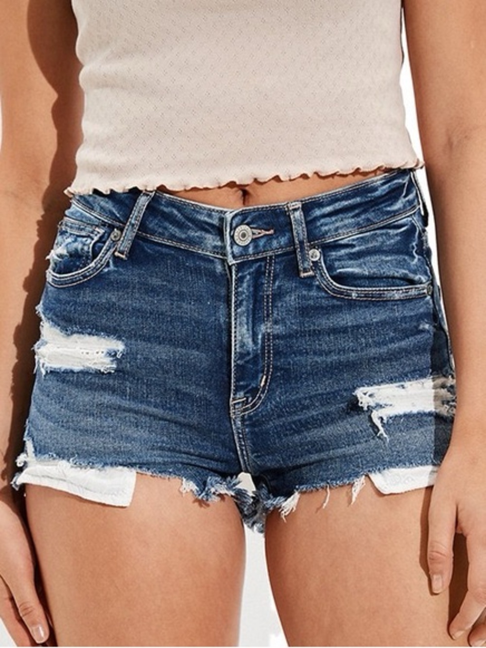 AE Ne(x)t Level High V-Rise
Denim Short - 00